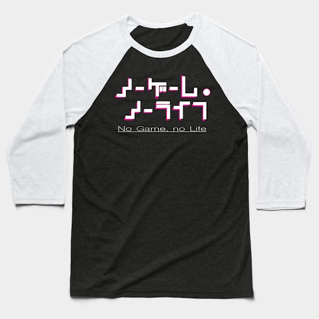 No Game No Life Baseball T-Shirt by Artevak